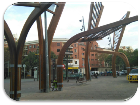 Dirección facultativa y CSS de las obras rehabilitación pérgolas Plaza Virrei Amat
